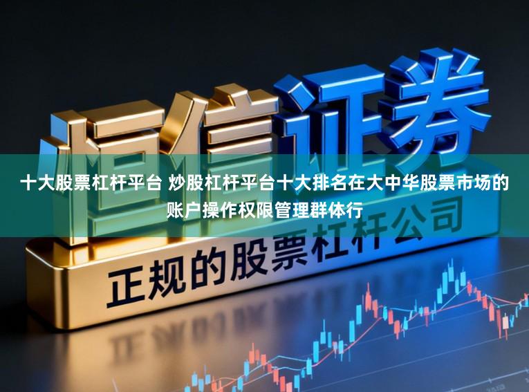 十大股票杠杆平台 炒股杠杆平台十大排名在大中华股票市场的账户操作权限管理群体行