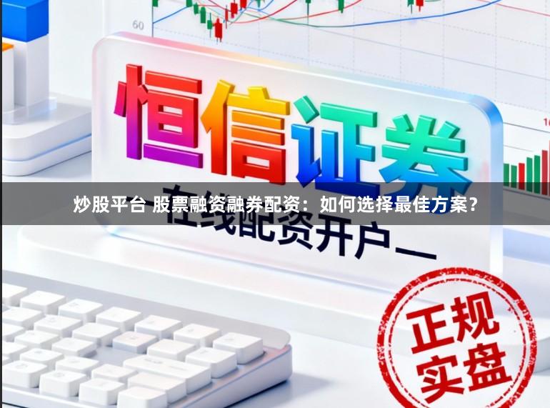 炒股平台 股票融资融券配资：如何选择最佳方案？