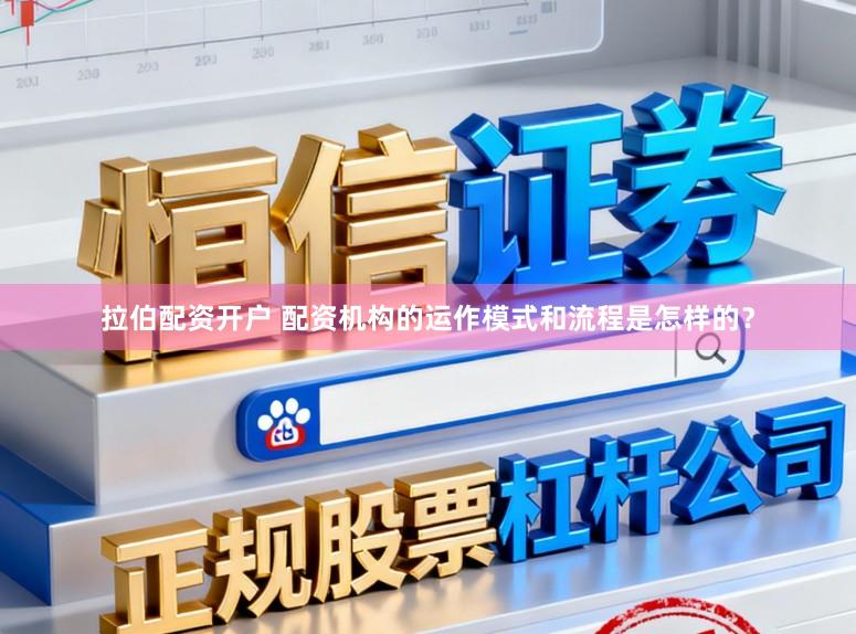 拉伯配资开户 配资机构的运作模式和流程是怎样的？